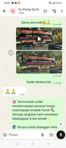 Testimonial Papan Bunga sarimahi