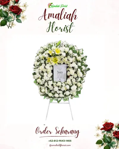 Krans Bunga Duka Cita sarimahi